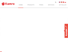 Tablet Screenshot of flamro.de